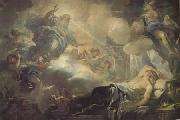 Luca  Giordano The Dream of Solomon (nn03) oil painting artist